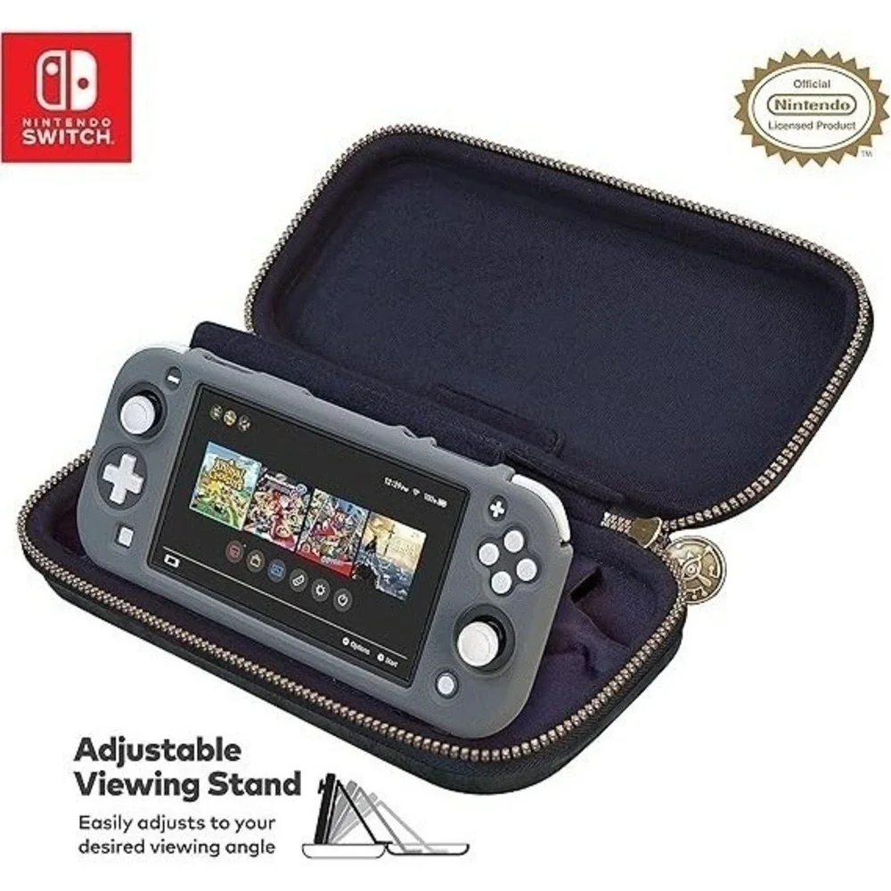 RDS - Licensed Zelda Deluxe Travel Case for‎ Nintendo Switch OLED Game Console